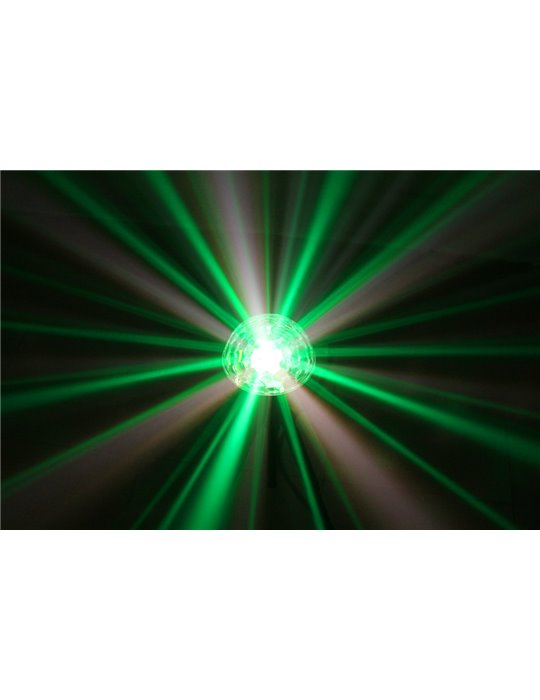 Magic Jelly DJ Ball Activada por sonido 6x 1W LED