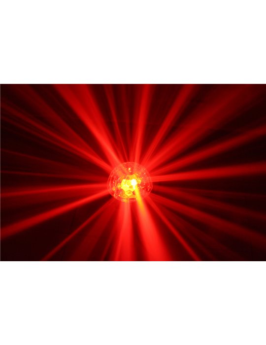 Magic Jelly DJ Ball Activada por sonido 6x 1W LED