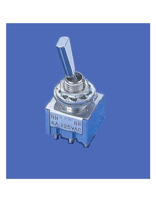 Mini Interruptor Gotoh MS-500AF 3P On-On Crom