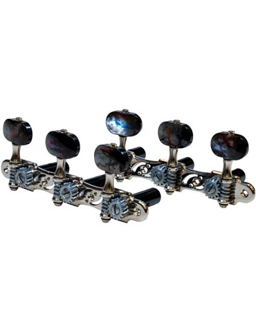 Clavijero Clásica Gotoh 35A510S-BM-NI Eje Aluminio Negro