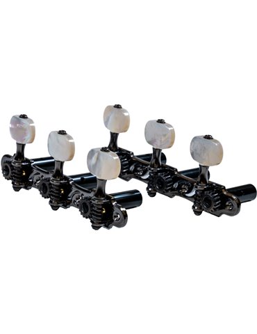 Clavijero Clásica Gotoh 35A510S-M-CK Eje Aluminio Negro