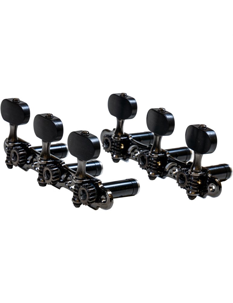 Clavijero Clásica Gotoh 35AR510S-EN-CK Tubo Aluminio Negro