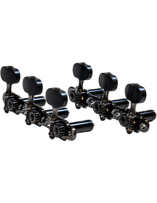 Clavijero Clásica Gotoh 35AR510S-EN-CK Tubo Aluminio Negro