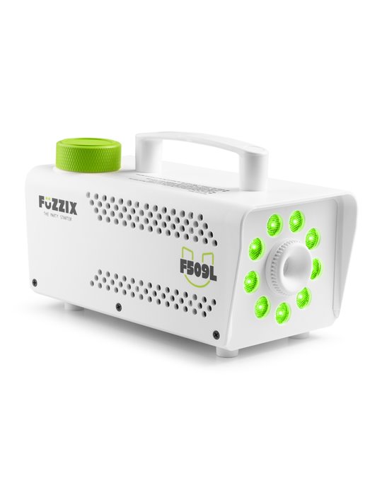 F509LW Máquina de humo Party 9 LEDs RGB Edición blanca