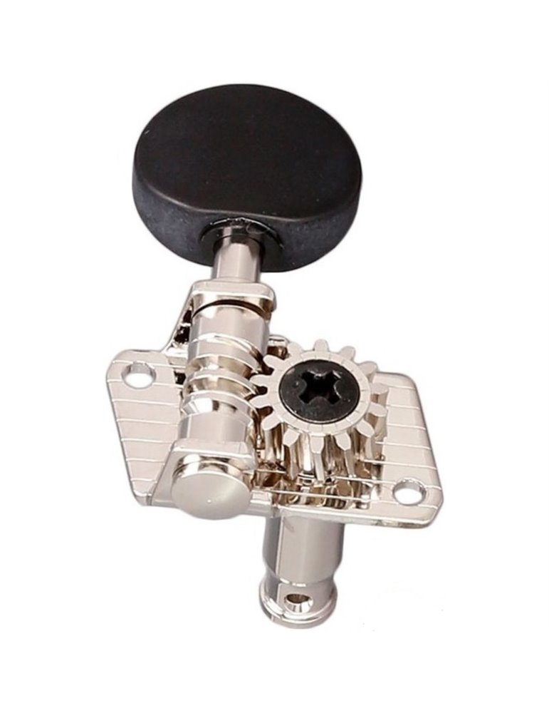 Clavijero Ukelele Gotoh UK12-B5-N Niquelado Palomilla Negra