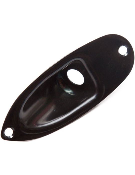 Placa Entrada Jack Gotoh Negra JCS-1-B