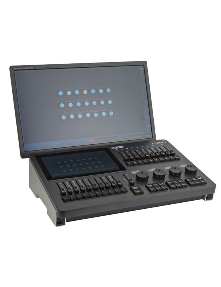 LAMPY 20 2U Consola DMX con 20 faders y 2 Universos