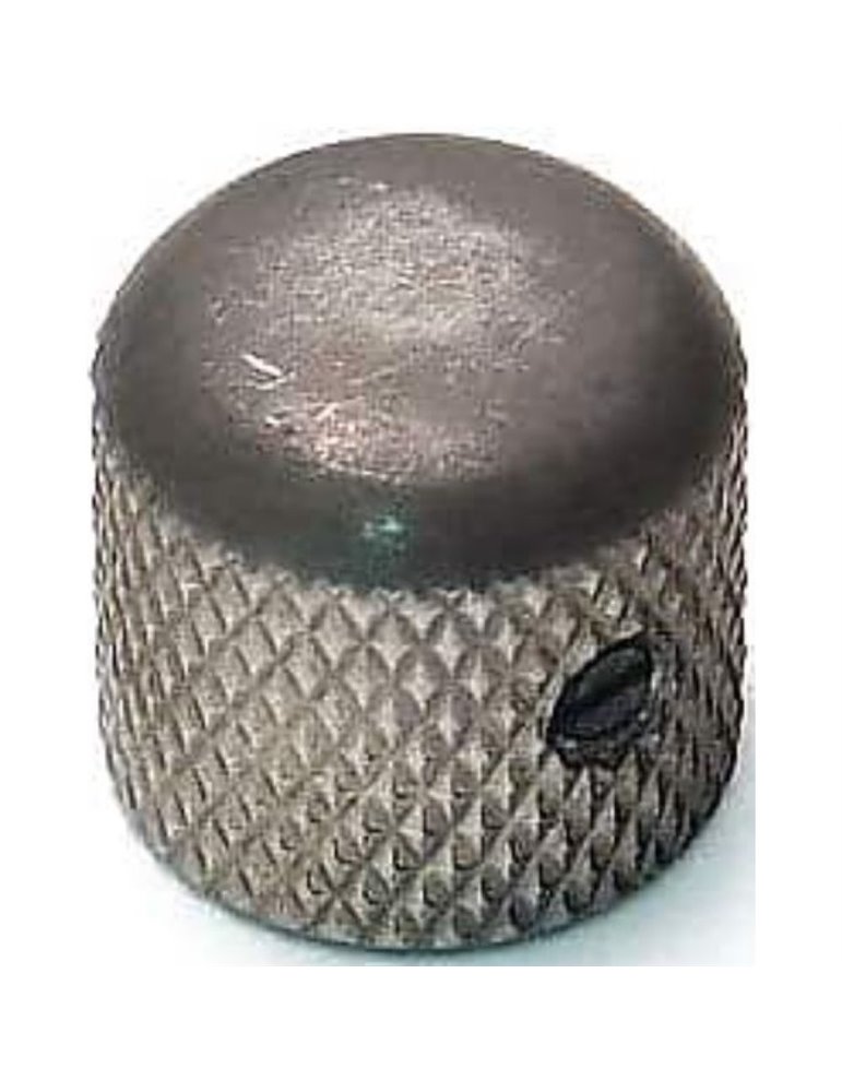 Botón Gotoh Cilíndrico 19X18,4 Cromado Envejecido VK1-19-AGC