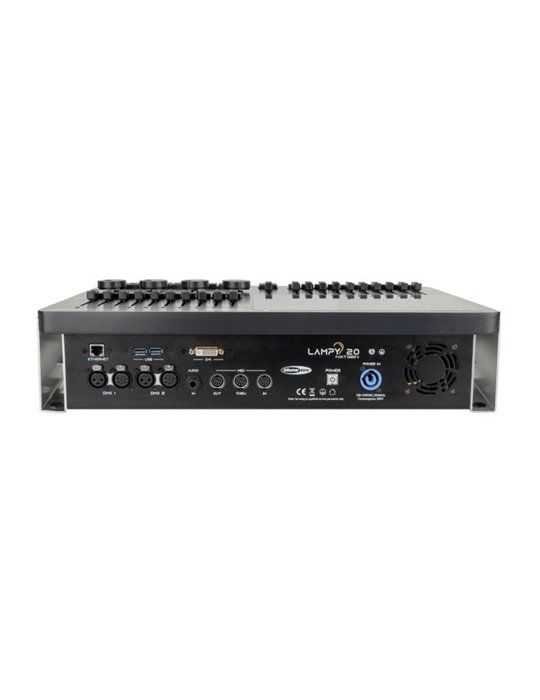 LAMPY 20 1U Consola DMX con 20 faders y 1 Universo