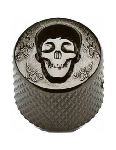 Botón Gotoh Cilíndrico 19X18,4 Cosmo Negro VK-ART-02-CK