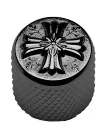 Botón Gotoh Cilíndrico 19X18,4 Cosmo Negro VK-ART-03-CK