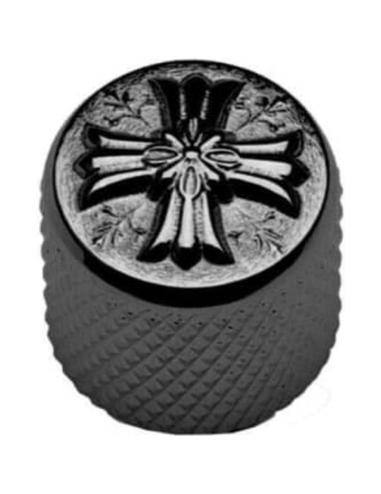 Botón Gotoh Cilíndrico 19X18,4 Cosmo Negro VK-ART-03-CK