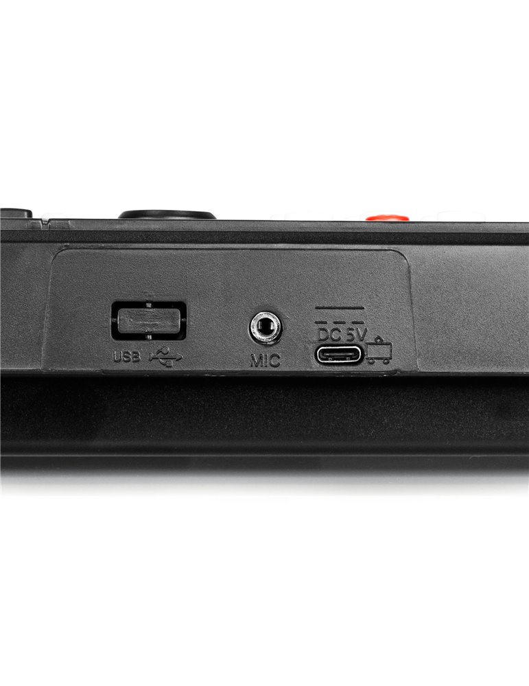 KD49 Teclado Electrónico 49 Teclas con Batería