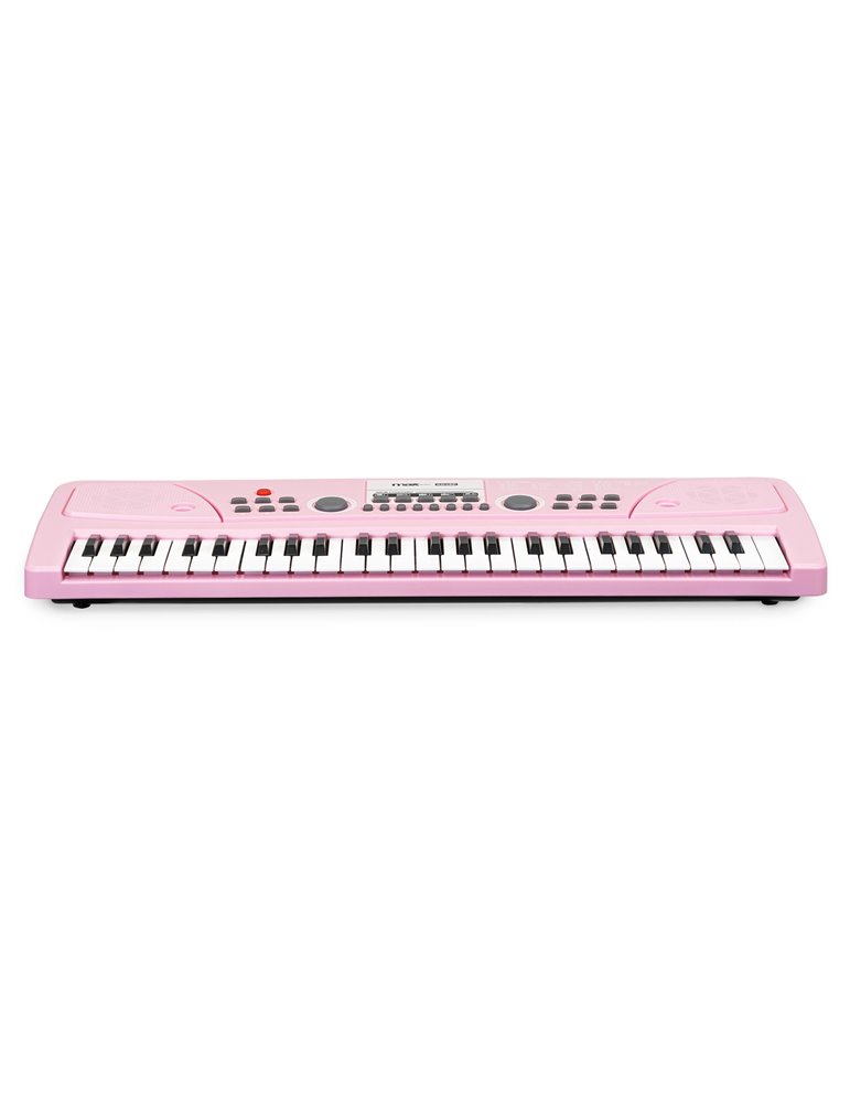 KD49P Teclado Electrónico 49 Teclas con Batería Rosa