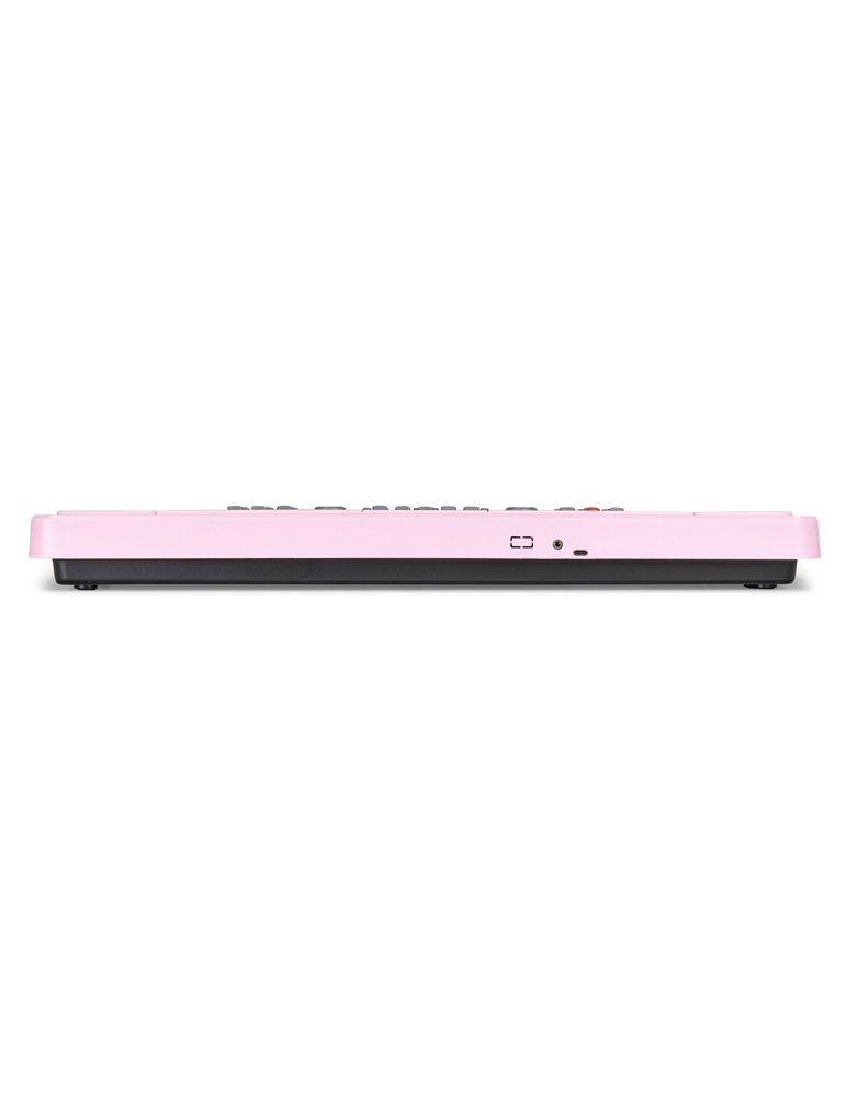 KD49P Teclado Electrónico 49 Teclas con Batería Rosa