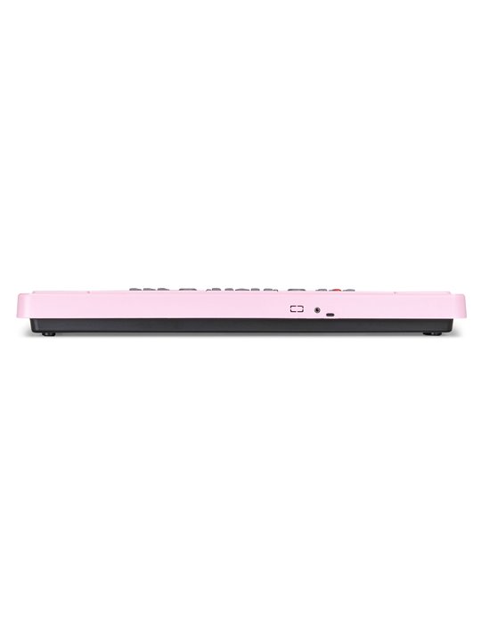 KD49P Teclado Electrónico 49 Teclas con Batería Rosa