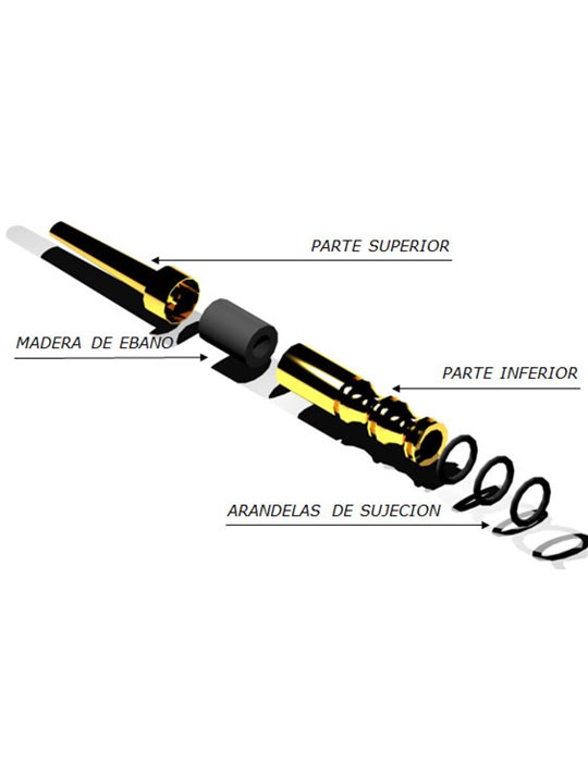 Tudel Oboe Gualco 47mm Oro