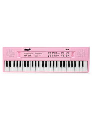 KD54 Teclado Electrónico 54 Teclas con Batería Rosa 2