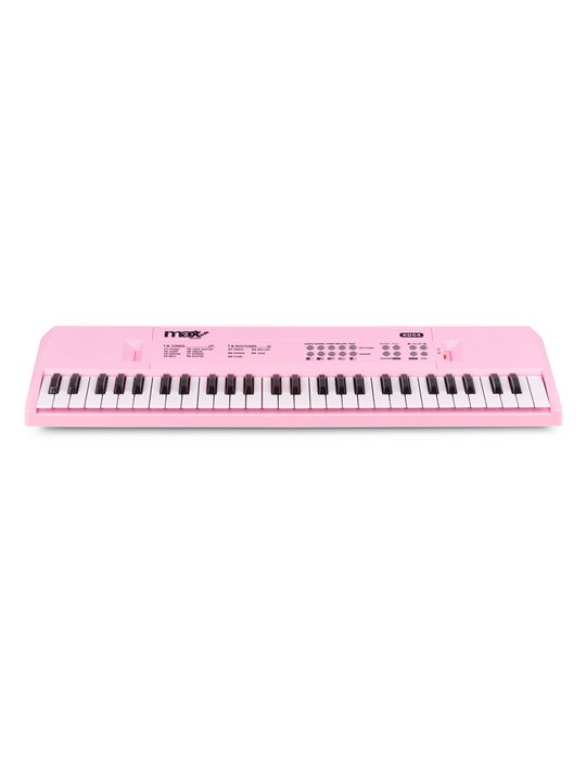 KD54 Teclado Electrónico 54 Teclas con Batería Rosa