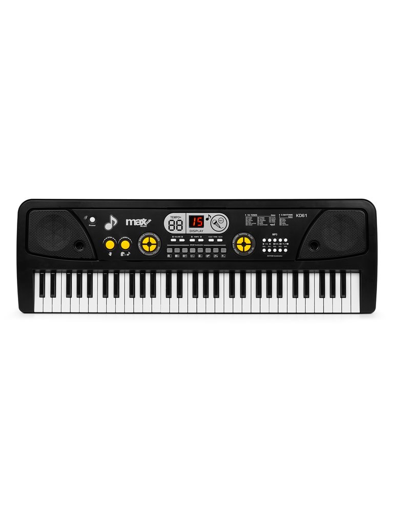 KD61 Teclado Electrónico 61 teclas con Batería