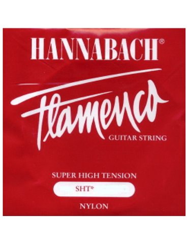 Cuerda 4ª Hannabach Roja Flamenco 8274-SHT