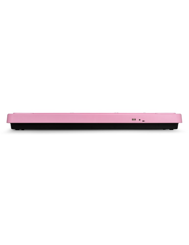 KD61P Teclado Electrónico 61 teclas con Batería Rosa