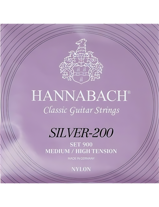 Cuerda 6ª Hannabach Silver 200 Clásica 9006-MHT