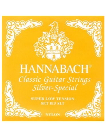 Juego Hannabach Amarilla Clásica 815-SLT