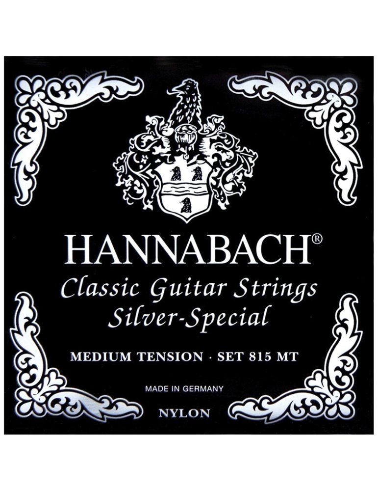 Juego Hannabach Negra Clásica 815-MT