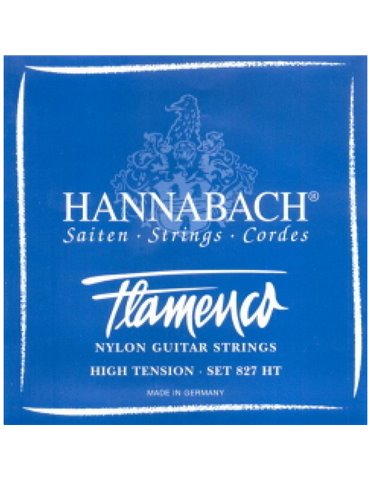 Cuerda 2ª Hannabach Azul Flamenco 8272-HT