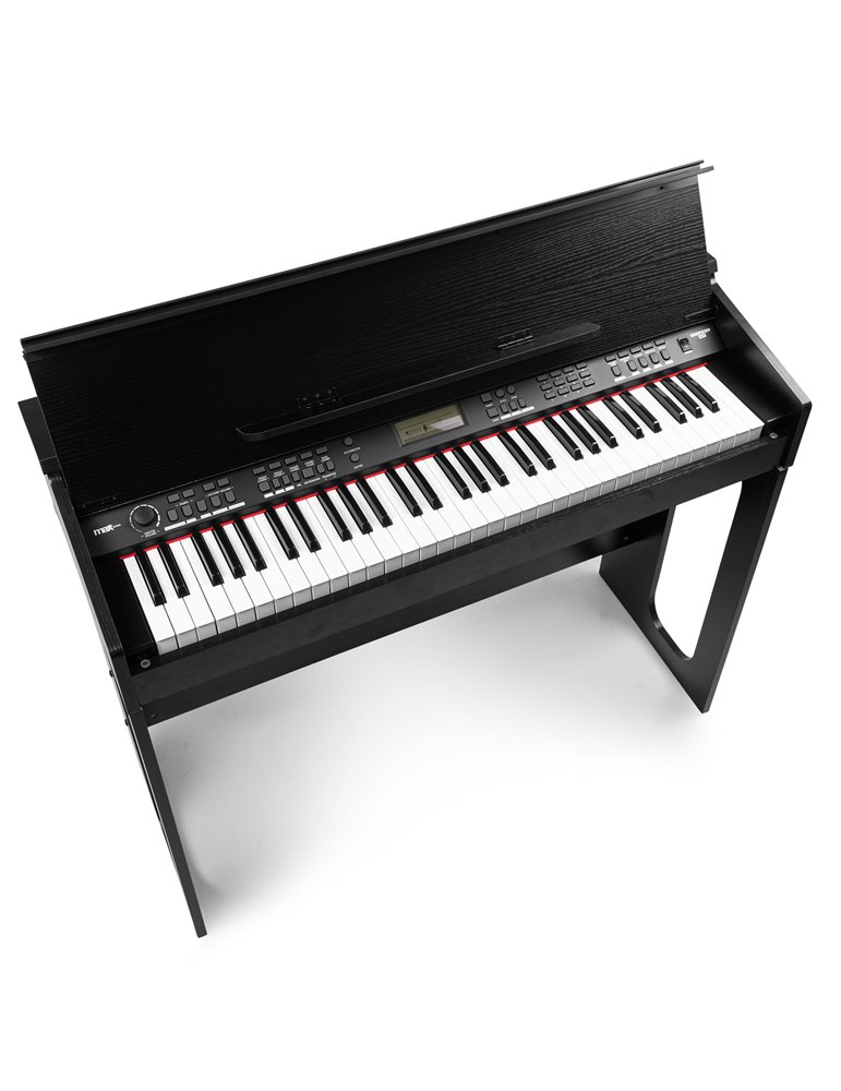 RhapsodyDP61 Piano digital de 61 teclas con soporte para mueble