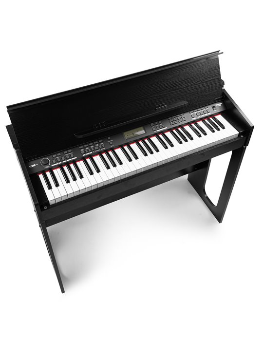 RhapsodyDP61 Piano digital de 61 teclas con soporte para mueble