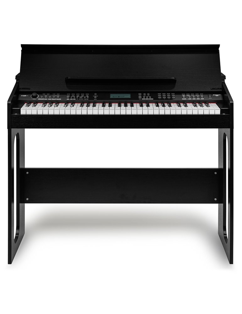 RhapsodyDP61 Piano digital de 61 teclas con soporte para mueble
