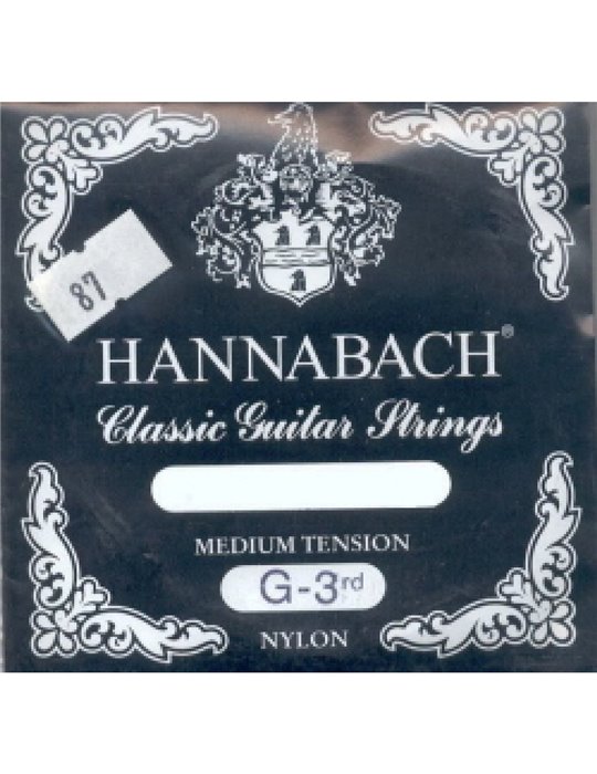 Cuerda 3ª Hannabach Entorchada Plata 870-MT