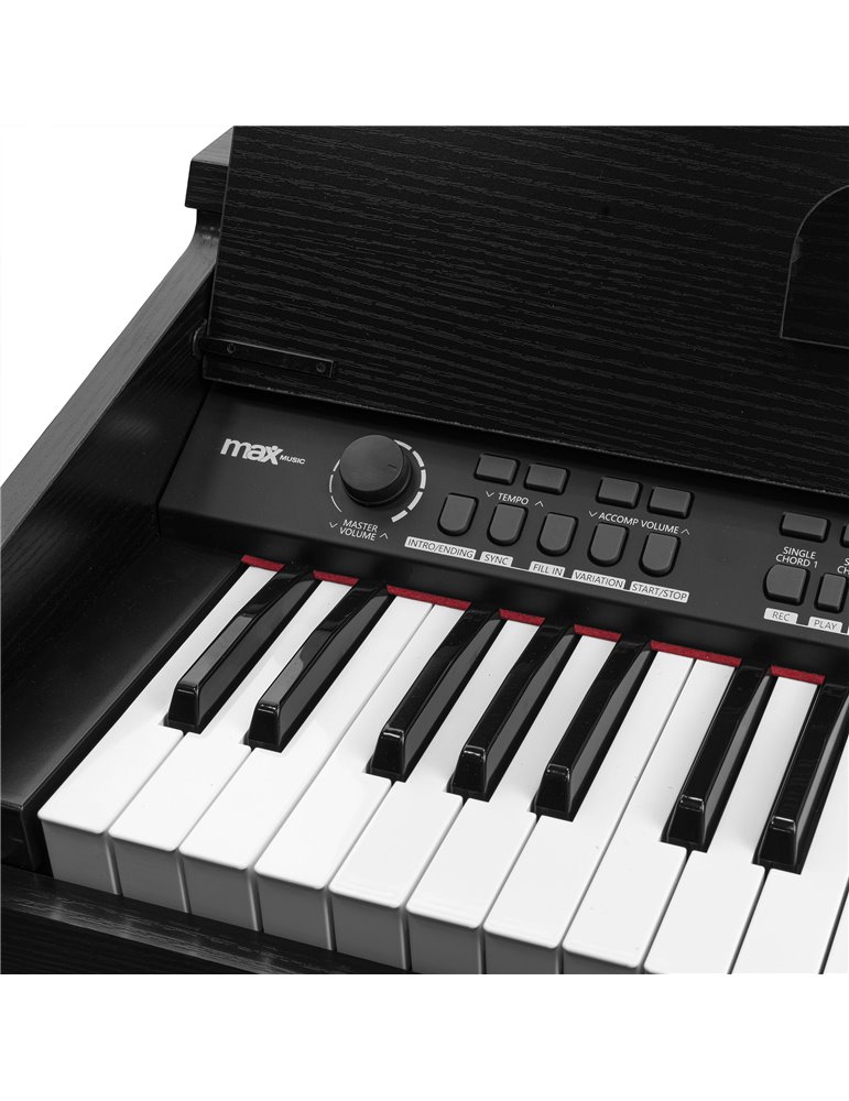 RhapsodyDP61 Piano digital de 61 teclas con soporte para mueble