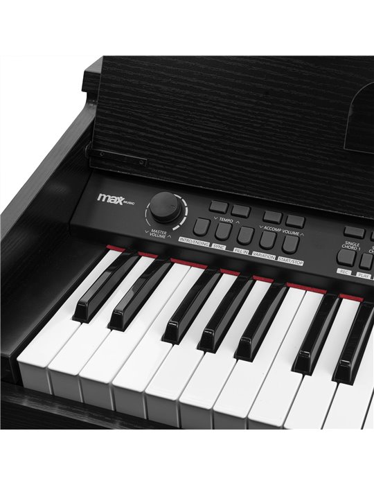 RhapsodyDP61 Piano digital de 61 teclas con soporte para mueble