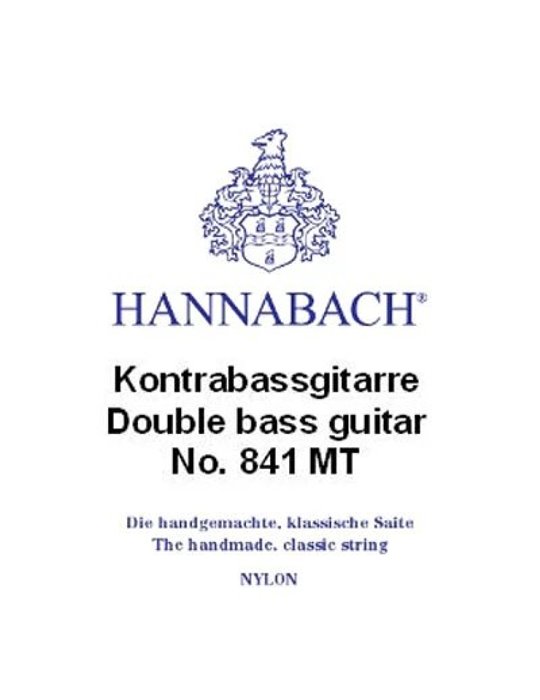 Juego Guitarra Contrabajo 4 Cuerdas Hannabach 841MT4S