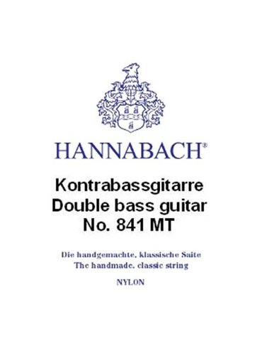 Juego Guitarra Contrabajo 6 Cuerdas Hannabach 841MT6S