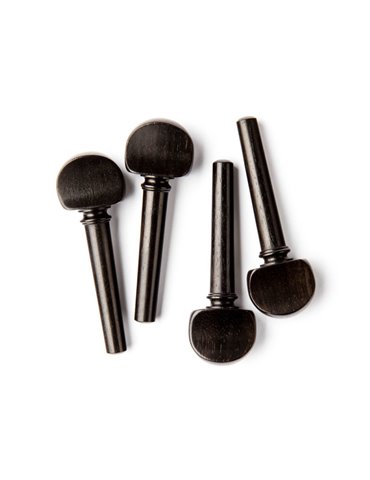 Juego 4 Clavijas Violín 4/4 Dunlop Herco HE-920