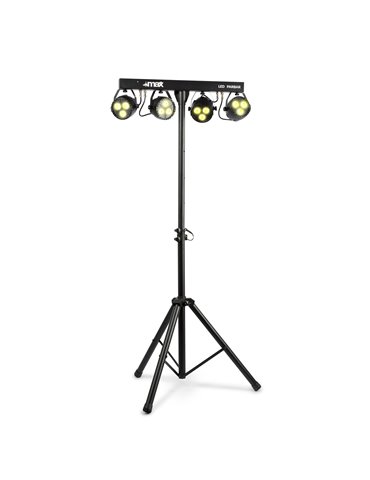 PartyBar4 LED PARBAR con 4 focos 3x 4-en-1 RGBW 2