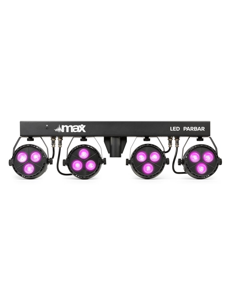 PartyBar4 LED PARBAR con 4 focos 3x 4-en-1 RGBW