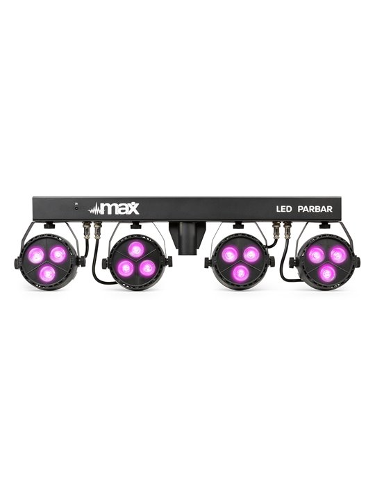 PartyBar4 LED PARBAR con 4 focos 3x 4-en-1 RGBW