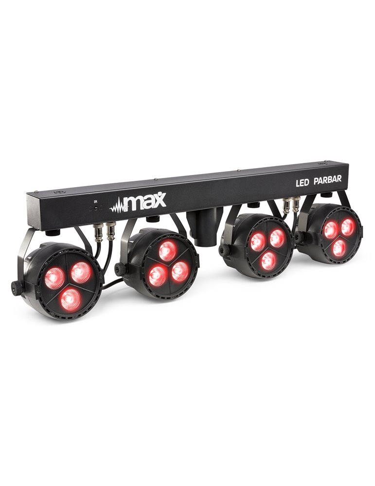 PartyBar4 LED PARBAR con 4 focos 3x 4-en-1 RGBW