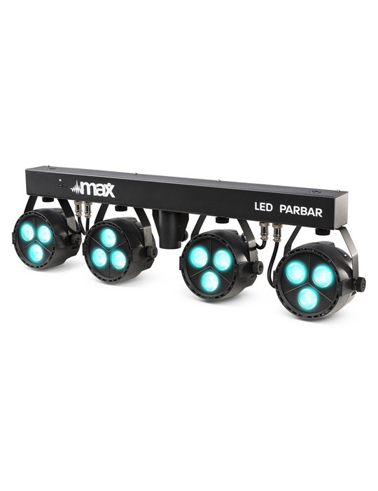 PartyBar4 LED PARBAR con 4 focos 3x 4-en-1 RGBW