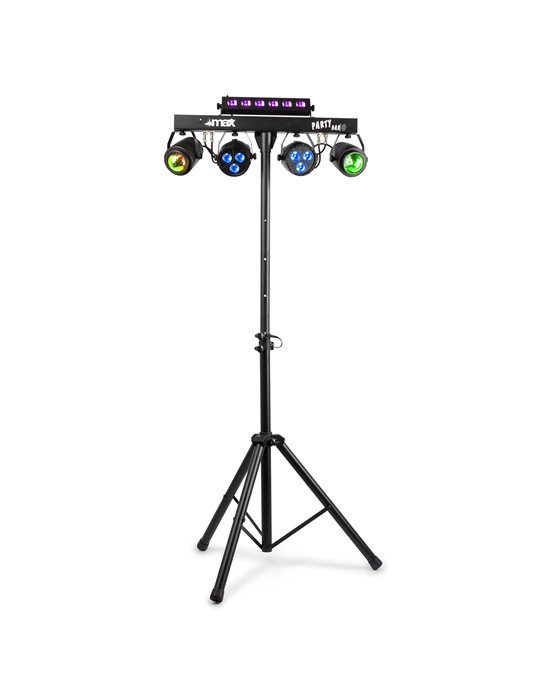 PartyBar10 Kit 2x Jelly Moon, 2xPAR y UV/Strobo
