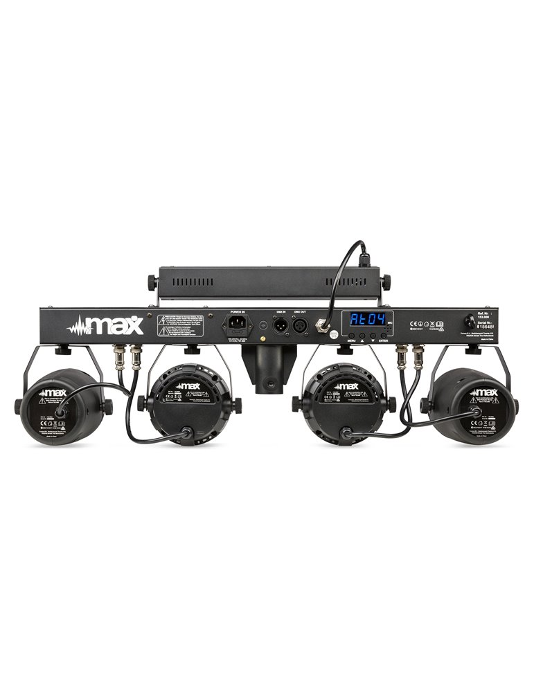 PartyBar10 Kit 2x Jelly Moon, 2xPAR y UV/Strobo