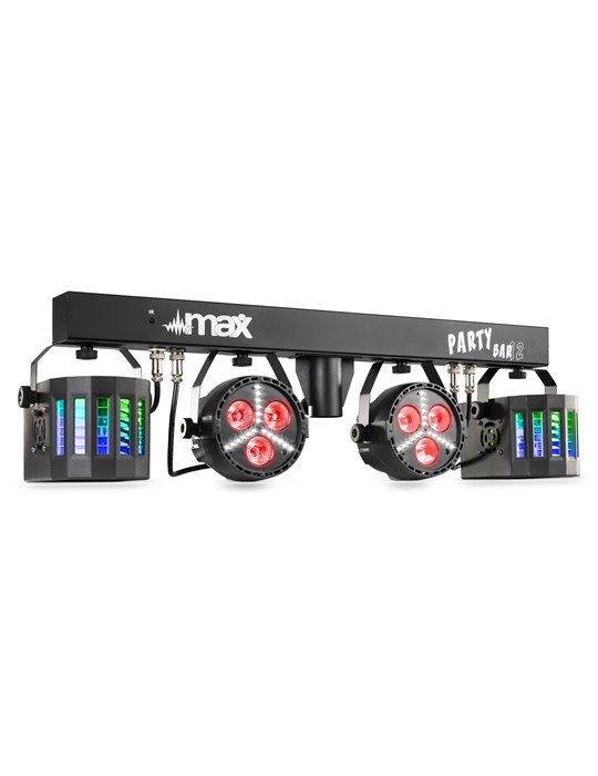 Partybar12 Kit 2x Foco PAR y 2 x Derby