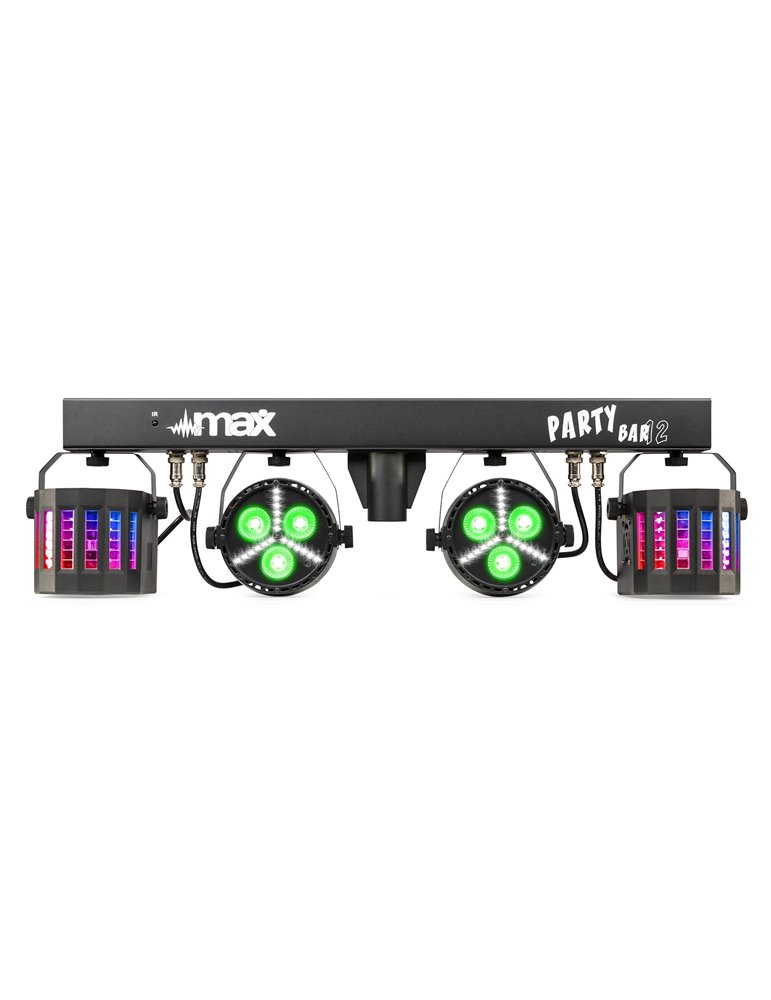 Partybar12 Kit 2x Foco PAR y 2 x Derby