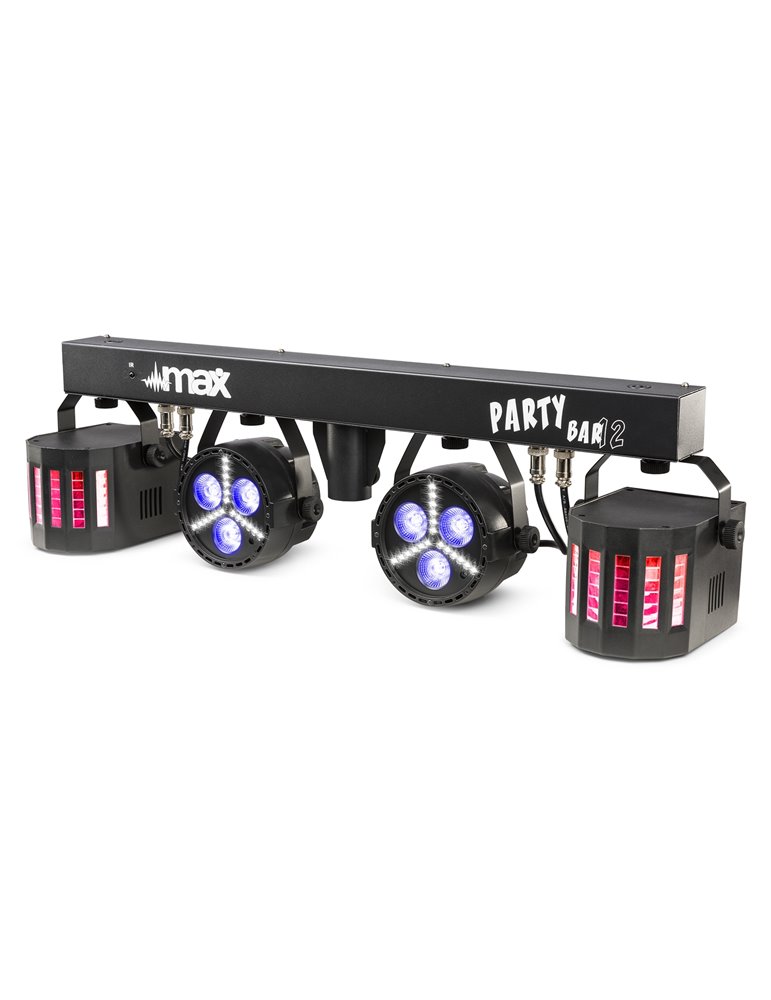 Partybar12 Kit 2x Foco PAR y 2 x Derby