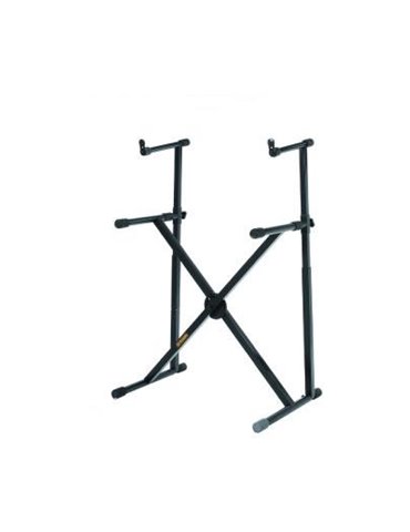 Soporte 2 Teclados Hercules X-Simple KS-210B